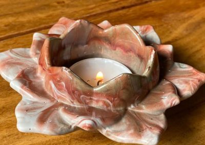 Kerzenhalter Lotosblüte