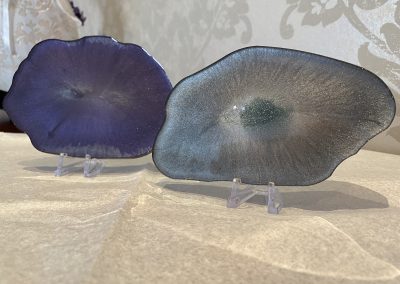 Untersetzer Grau und Lila