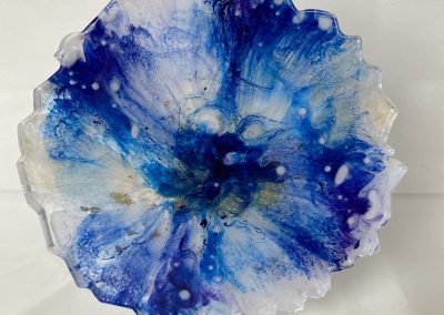 Untersetzer Transparent Blau