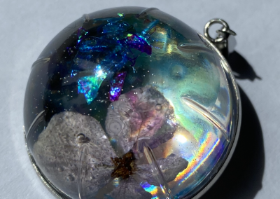 Kettenanhänger Transparent