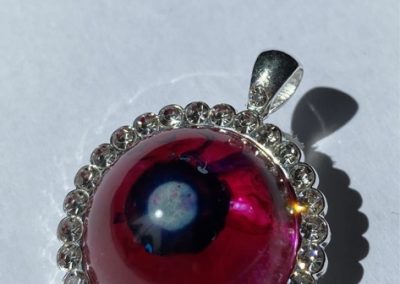 Kettenanhänger Pink